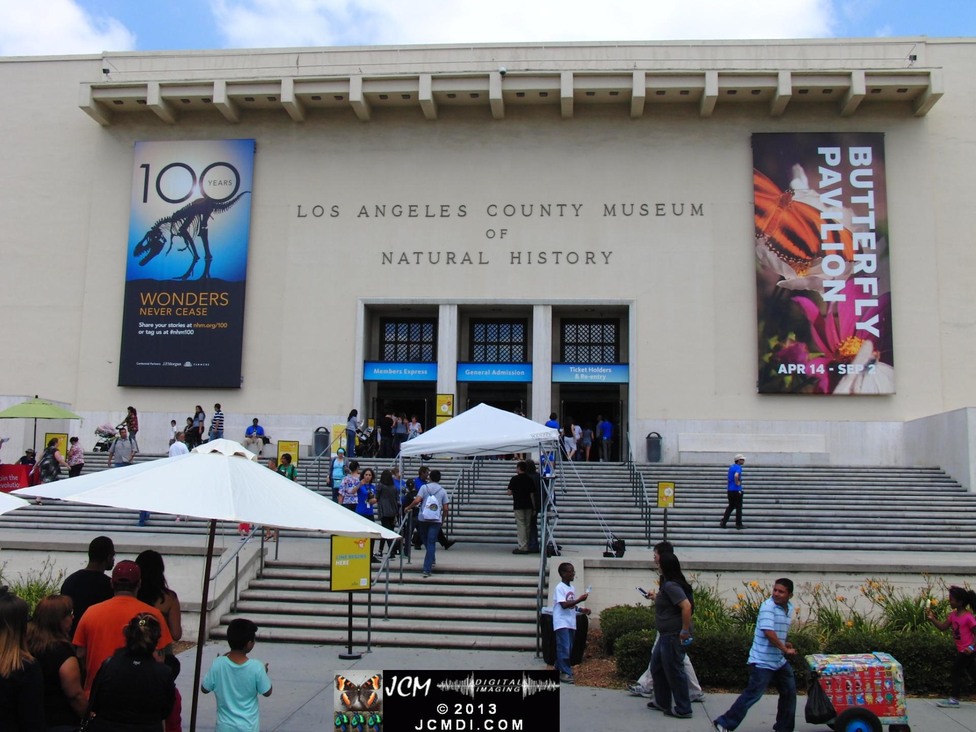 LANHM Pavillion of Wings 2013 Museum front